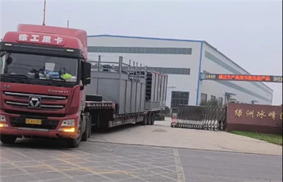 October 30 On-site Report: Oasis Icepeak's Large Hybrid Flow Dual-Inlet Closed-Circuit Cooling Tower Departs For Jiangsu