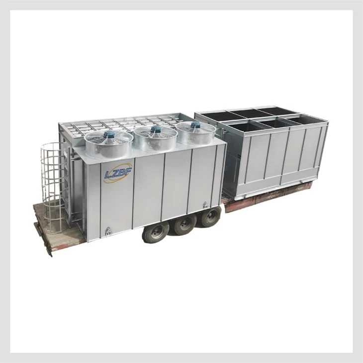 Composite closed cooling tower.